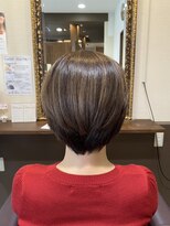 ヘアーズロー(hair's LOWE) 【hair's LOWE】髪質改善トリートメント/抜け感/ショートボブ/冬