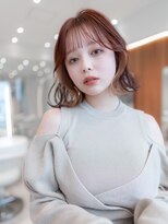 ケアリー 千葉ニュータウン中央(Carelly) ミディアムレイヤー/大人可愛い/髪質改善/シースルーバング