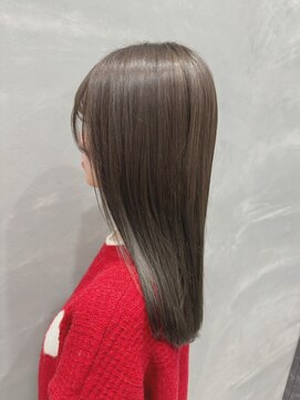 ナンバー 大分中央町店(N°) 【HINA】@hina_number☆ブリーチなしダブルカラーでグレージュ☆