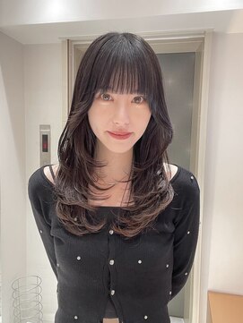 ロンドシェリ 仙台(Lond Cheri) レイヤーカット ハッシュカット 前髪 韓国 ワンホン 髪質改善