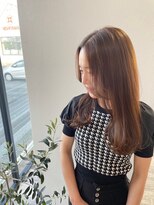 サロンド ベレーザ トータ(salao de beleza tota)&nbsp;レイヤーカット 柔らかブラウン