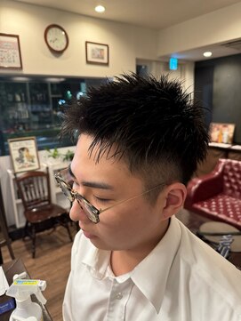 バーバーリング メソッド(BARBERING METHOD) 刈上げショートスタイル