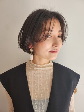 ガーランド (Garland) ハンサムシースルーショート/髪質改善水素カラー