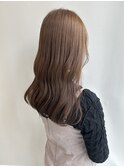 【 color 】ブリーチなし柔らかベージュカラー
