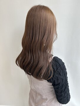 カノイ(KANOI) 【 color 】ブリーチなし柔らかベージュカラー