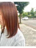 艶髪オレンジブラウン