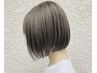 カット＋リタッチカラー(根本3センチ以内)＋髪質改善トリートメント