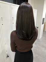 ノウハウ キョウト(KNOWHOW kyoto)&nbsp;レイヤーカット/髪質改善/暗めカラー