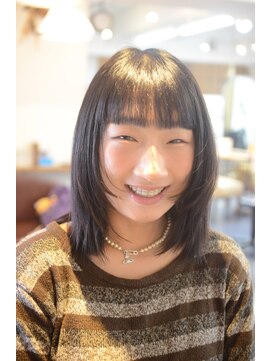 ポタム 東中野(potamu) 小顔見え顔まわりレイヤー