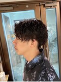 波巻パーマ/マッシュ/スパイラル/メンズカット/ウルフ