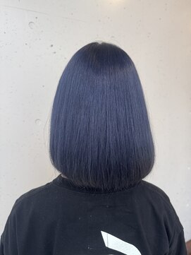 アレグリア ヘア(ALEGRIA HAIR) 透明感ネイビーブルー