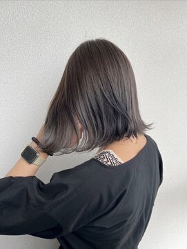 レリーバース 豊中桃山台店(Rely birth) カラーで決める外ハネボブ【桃山台/南千里/服部緑地】