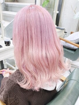 デイズ(days) ハイトーンカラー/ホワイトピンク/ミディアムレイヤー