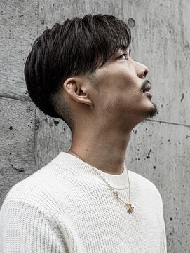 ゴート(GOATO) 刈り上げセンターパート　爽やか　毛流れ鹿児島