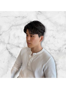 ビカム 名駅(become) メンズヘア/センターパート