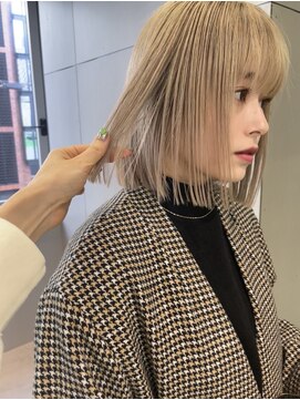 ジェム(GEM) ホワイトブロンド/パールベージュ/ホワイトシルバー★125