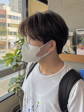 イロプラスソイ(iro + soi) 曲がる縮毛矯正センターパート