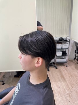 エクシア 心斎橋(EXCIA) センターパート／曲がる縮毛矯正