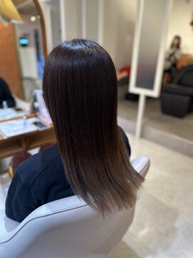 スペックホルダーミミ(Spec Holder mimi) グラデーショングレージュ12.23オリーブグレー