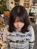 ヴェスパー(Vesper)&nbsp;アッシュブラウン×ミディアムレイヤーカット