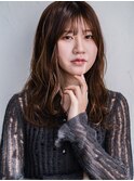 ニュアンスパーマ×ミディアム【岡山】大人かわいい