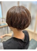 【もとめ。】多毛＆癖毛さんのナチュラルウェーブミニボブ★