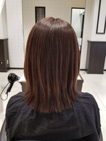 ミック ヘアアンドメイクアップ 高田店(miq Hair&Make up)&nbsp;縮毛矯正/ストレートヘア/ナチュラルストレート/艶感ヘア
