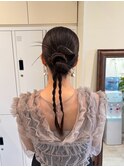 タイトル編みおろしスタイル