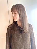 リノア 鵠沼海岸(LINOA)&nbsp;ハイライト/白髪ぼかし/レイヤーカット/髪質改善