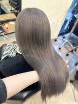ラス トーキョー(LAS TOKYO)&nbsp;ラベンダーグレージュ/艶髪ハイトーン/夏カラー