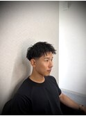 テーパフェード×スパイキーショート