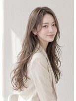 アミリー ひたち野うしく店(Amily)&nbsp;ハイライトバレイヤージュダブルカラーケアブリーチ20代30代
