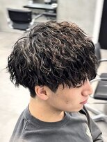 アクロ 本店(ACRO)&nbsp;縦落ちツイスパ/広島メンズパーマ/広島パーマ