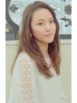 ネオヘアー 曳舟店(NEO Hair)&nbsp;かきあげセミロング☆ベージュアッシュ