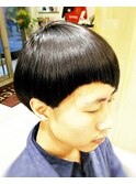 レトロメンズボブ