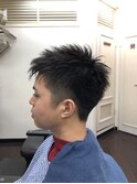 ソフトモヒカンショートスタイル