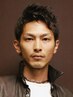 【男性おすすめコース】Men'sCUT+皮脂除去シャンプー、眉カットコース ￥4500