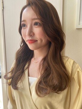 ロンドアベニール 北千住(Lond avenir) 韓国風ロングレイヤー　ナチュラルブラウン　西田大樹