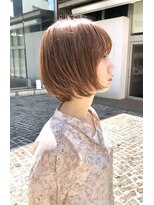 リタ(Lita)&nbsp;フェザーボブ　フェザーバング　くすみカラー　ミニボブ