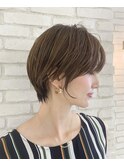 大人かわいい似合わせショート 美髪 イルミナカラー コジュニ