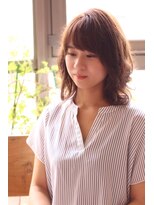 ヘアーガーデン ハニワ(Hair Garden 葉庭)&nbsp;外ハネ×ミディアム