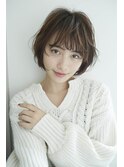 ナチュラルショートボブ