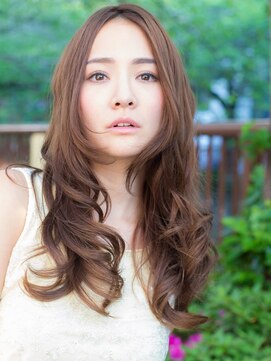 アニモ フィオレンテ 東川口店(animo FIORENTE) +animo東川口+ベージュピンク♪大人フェミニン☆ロングウルフE