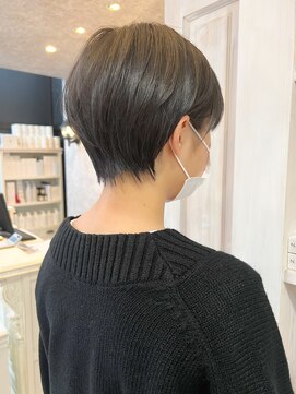 キャアリー(Caary) 福山市美容室Caary人気 春ヘア似合わせスッキリショート