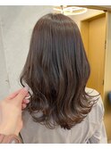 深めヌーディカラー似合わせカットくびれヘア【Lond 中居】