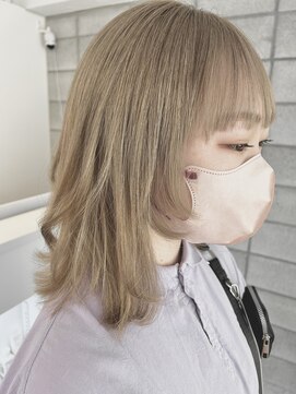 ビンナ(BINNA) ホワイトミルクティーベージュ