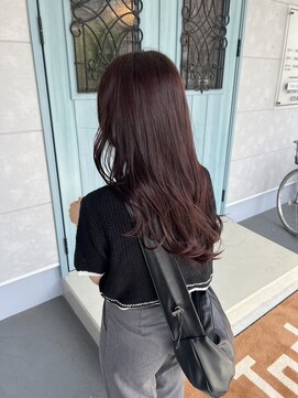 トムヘアーデザイン 香里園店(TOM HAIR DESIGN) 瑠璃色ブラウン♪