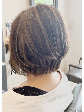 グランシー(granci produced by ApaKabar) 前下がりショートボブ
