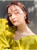 【NORA UMEDA 高木】秋トレンド　レッドブラウン
