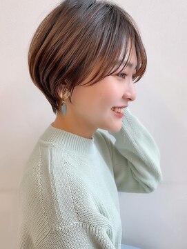 ロット 横浜店(lot) 小顔丸みショート/くびれヘア/艶髪スタイル[横浜駅]